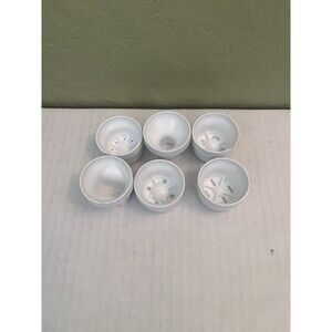 Omega Juicer 8003 8004 8005 8006 Nozzle Caps Replacement Parts White Genuine